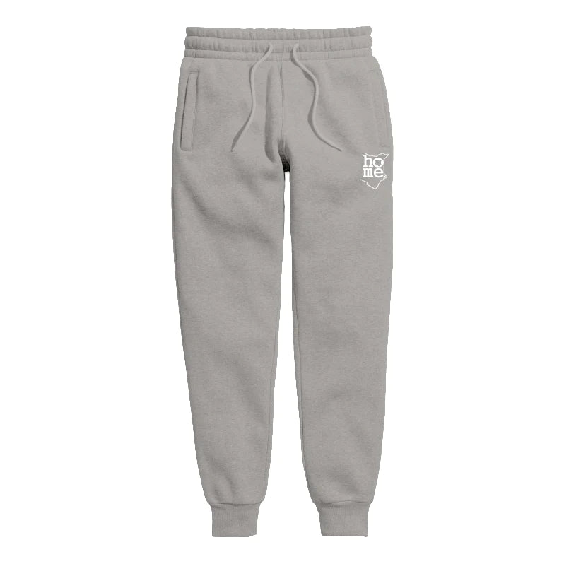 Mens Sweatpants - Light Grey (Velvet Fabric)