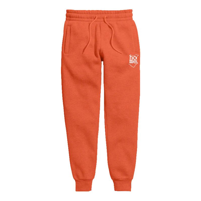 Mens Sweatpants - Orange (Heavy Velvet Fabric)