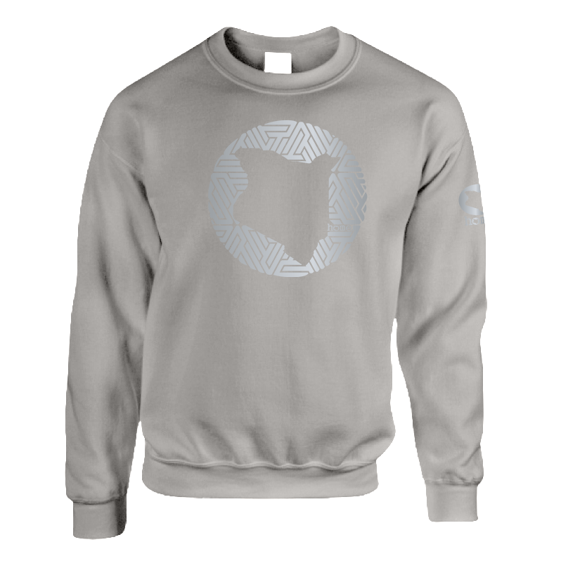Sweatshirt - Light Grey (Velvet Fabric)