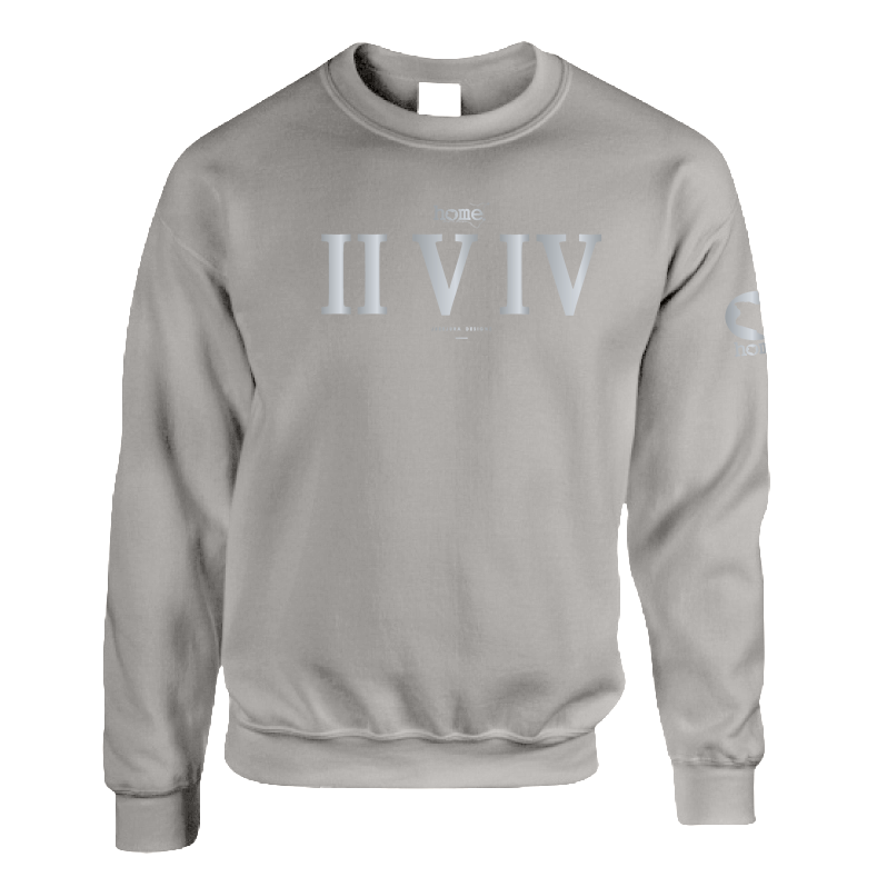 Sweatshirt - Light Grey (Velvet Fabric)