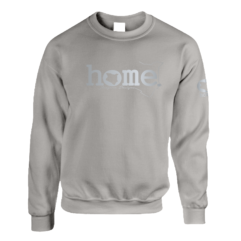 Sweatshirt - Light Grey (Velvet Fabric)