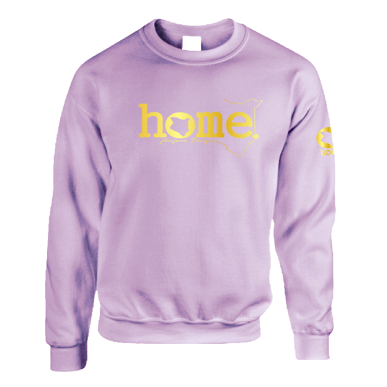 Kids Sweatshirt - Lilac (Heavy Velvet Fabric)