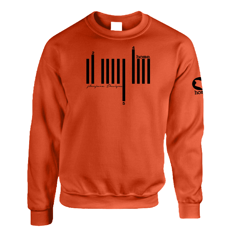 Sweatshirt - Orange (Heavy Velvet Fabric)