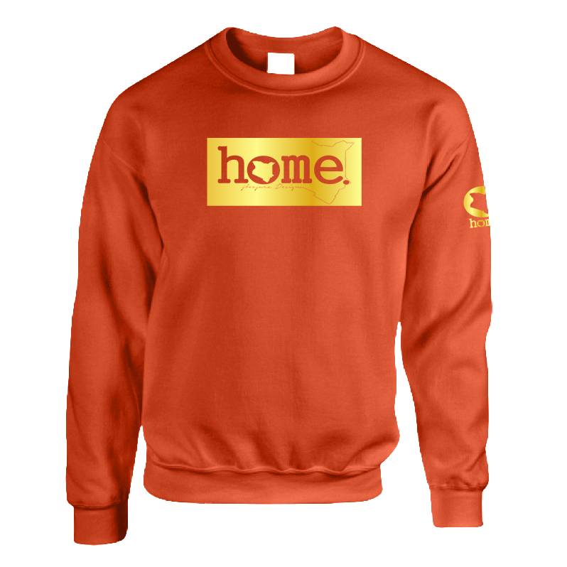 Kids Sweatshirt - Orange (Heavy Velvet Fabric)