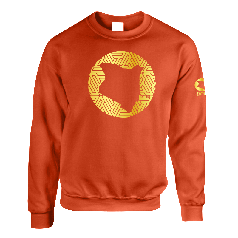 Sweatshirt - Orange (Heavy Velvet Fabric)