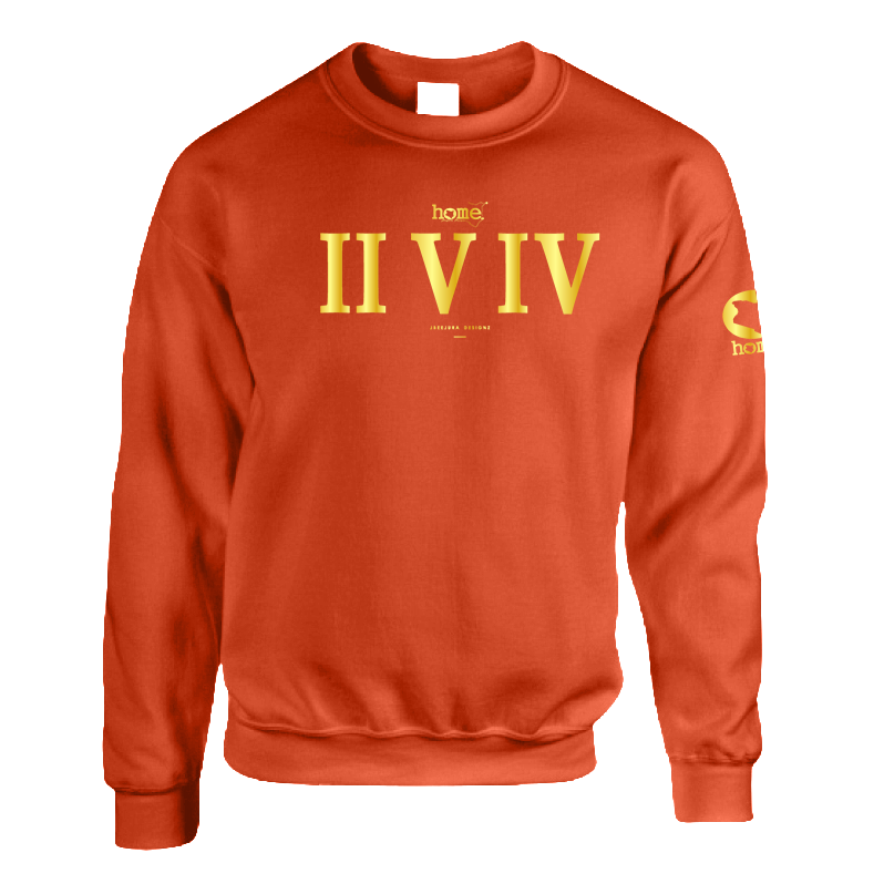 Sweatshirt - Orange (Heavy Velvet Fabric)