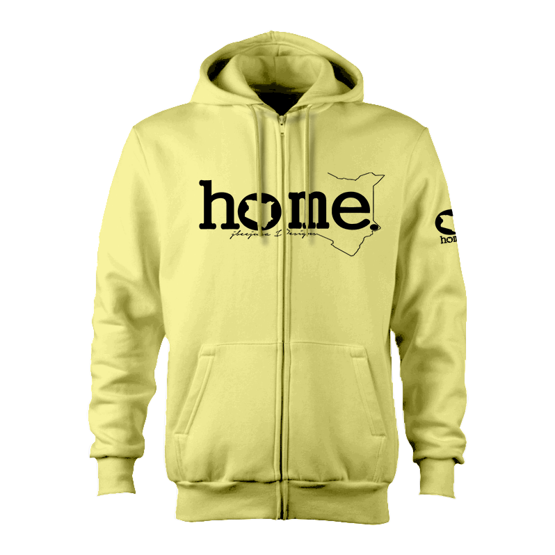 Zip-up Hoodie - Canary Yellow (Heavy Fabric)