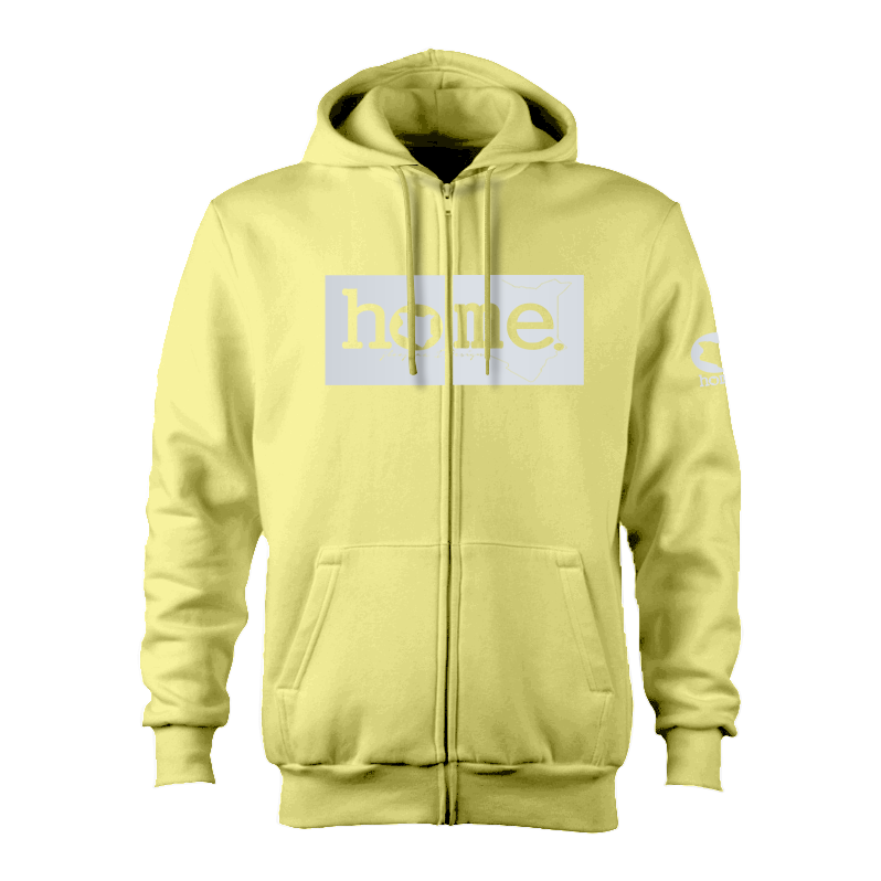 Zip-up Hoodie - Canary Yellow (Heavy Fabric)
