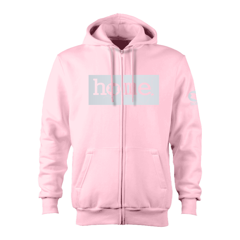Kids Zip-Up Hoodie - Crepe Pink (Heavy Fabric)