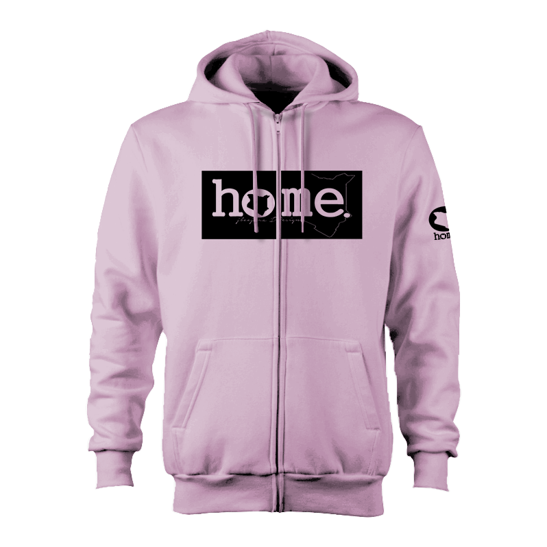 Kids Zip-Up Hoodie - Lilac (Heavy Velvet Fabric)