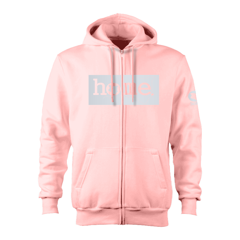 Zip-up Hoodie - Peach (Heavy Fabric)