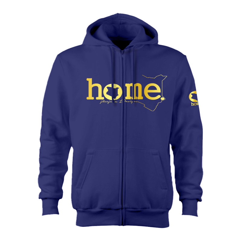 Zip-up Hoodie - Royal Blue (Heavy Fabric)