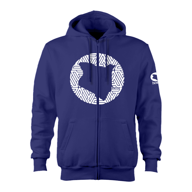 Zip-up Hoodie - Royal Blue (Heavy Fabric)