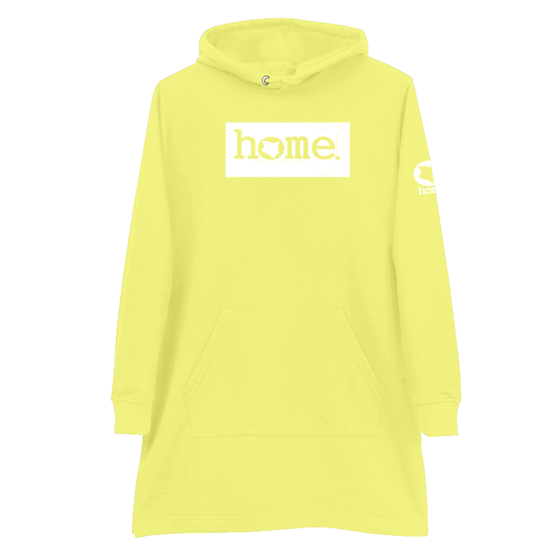 Hoodie Dress - Canary Yellow (Heavy Fabric)