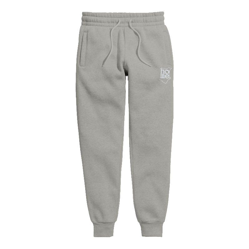 Womens Sweatpants - Light Grey (Velvet Fabric)