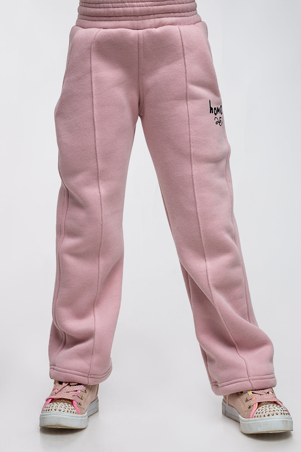 Kids Wide-Leg Sweatpants - Crepe Pink