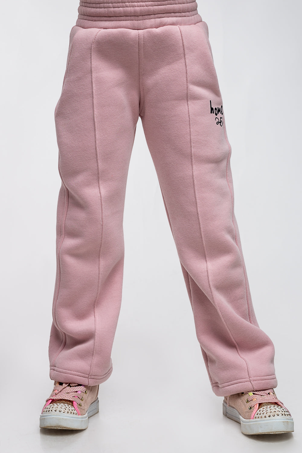 Kids Cozy Pants - Crepe Pink