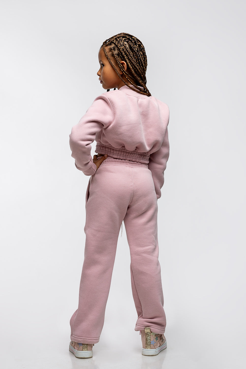 Kids Cozy Pants - Crepe Pink