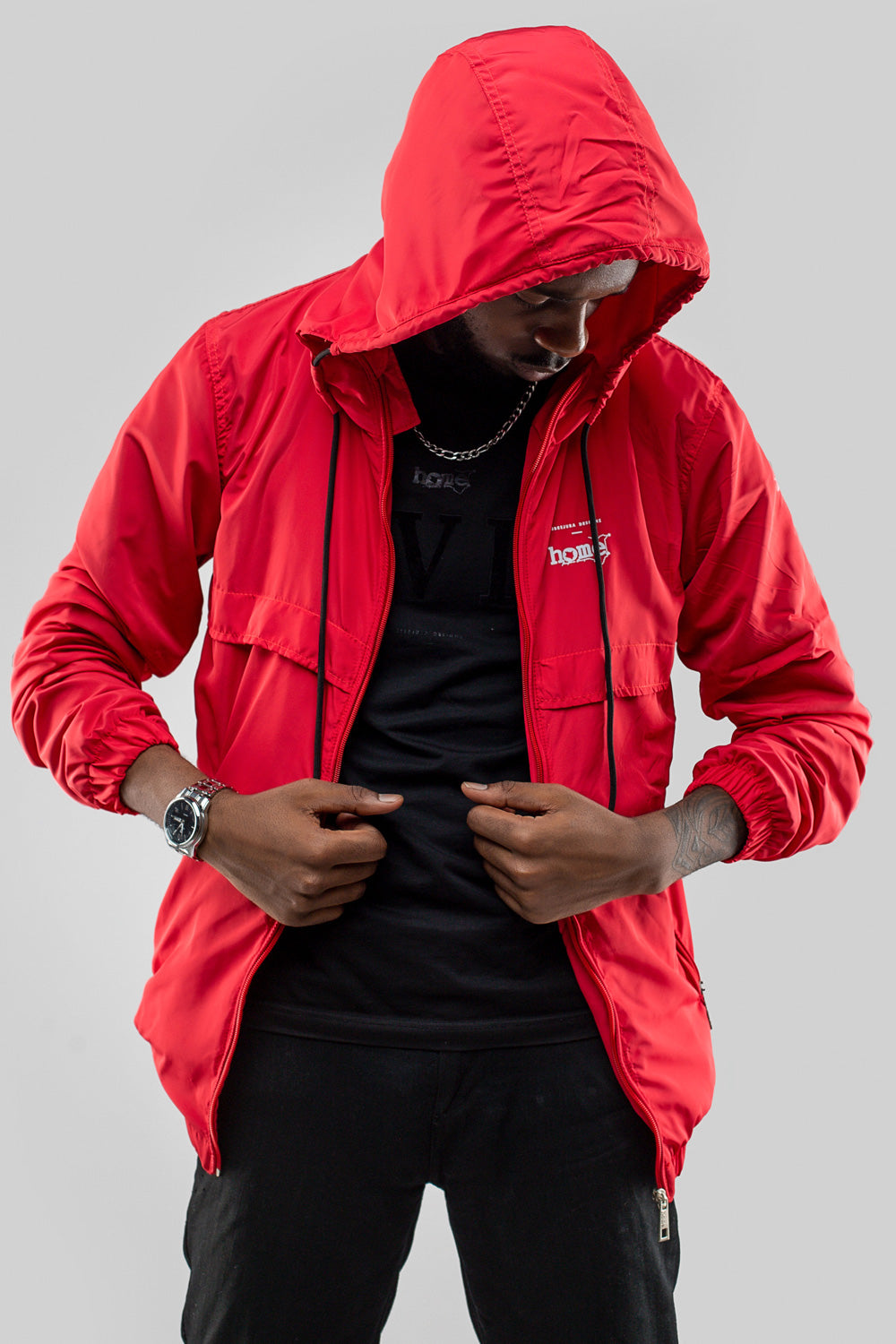 Zuma Bomber Jacket - Red