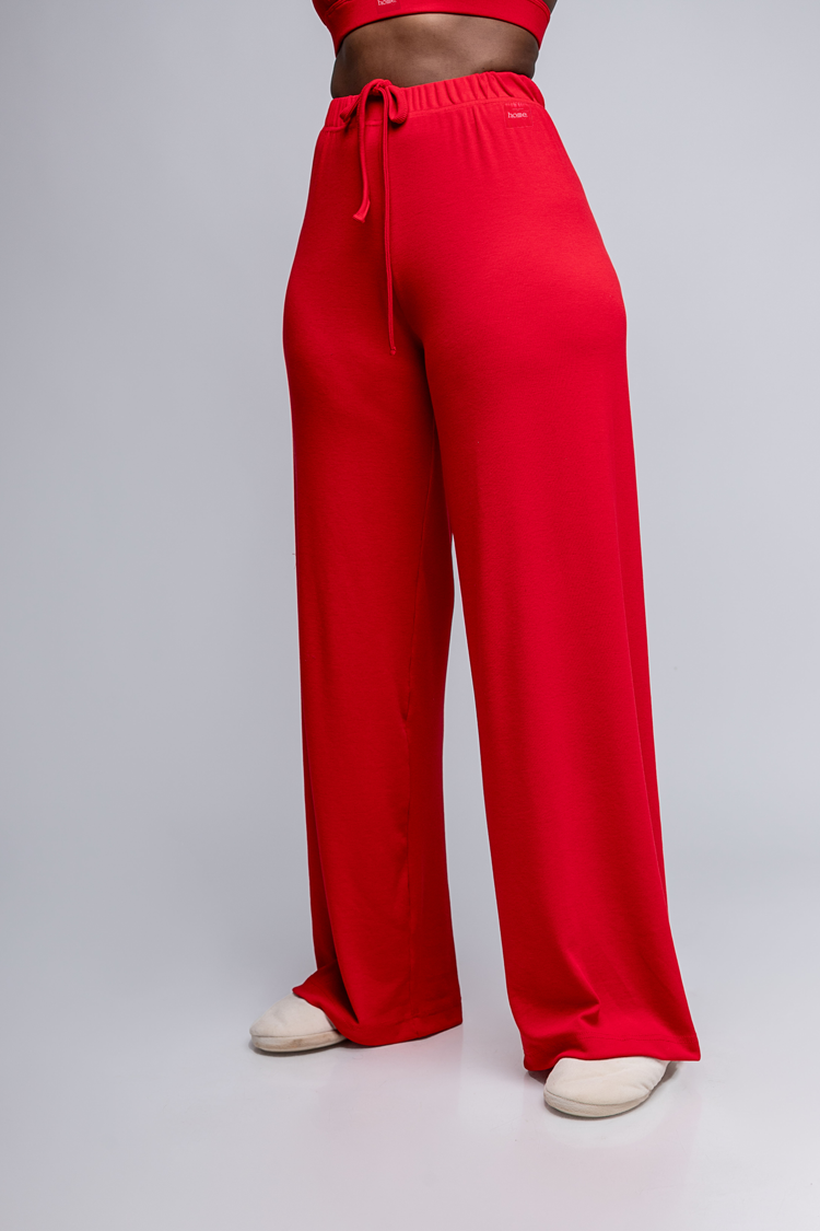 PLUSH PALAZZO PANTS