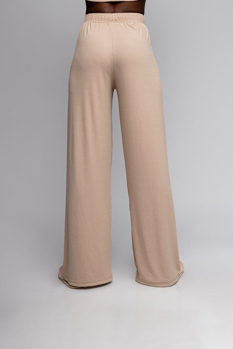 PLUSH PALAZZO PANTS