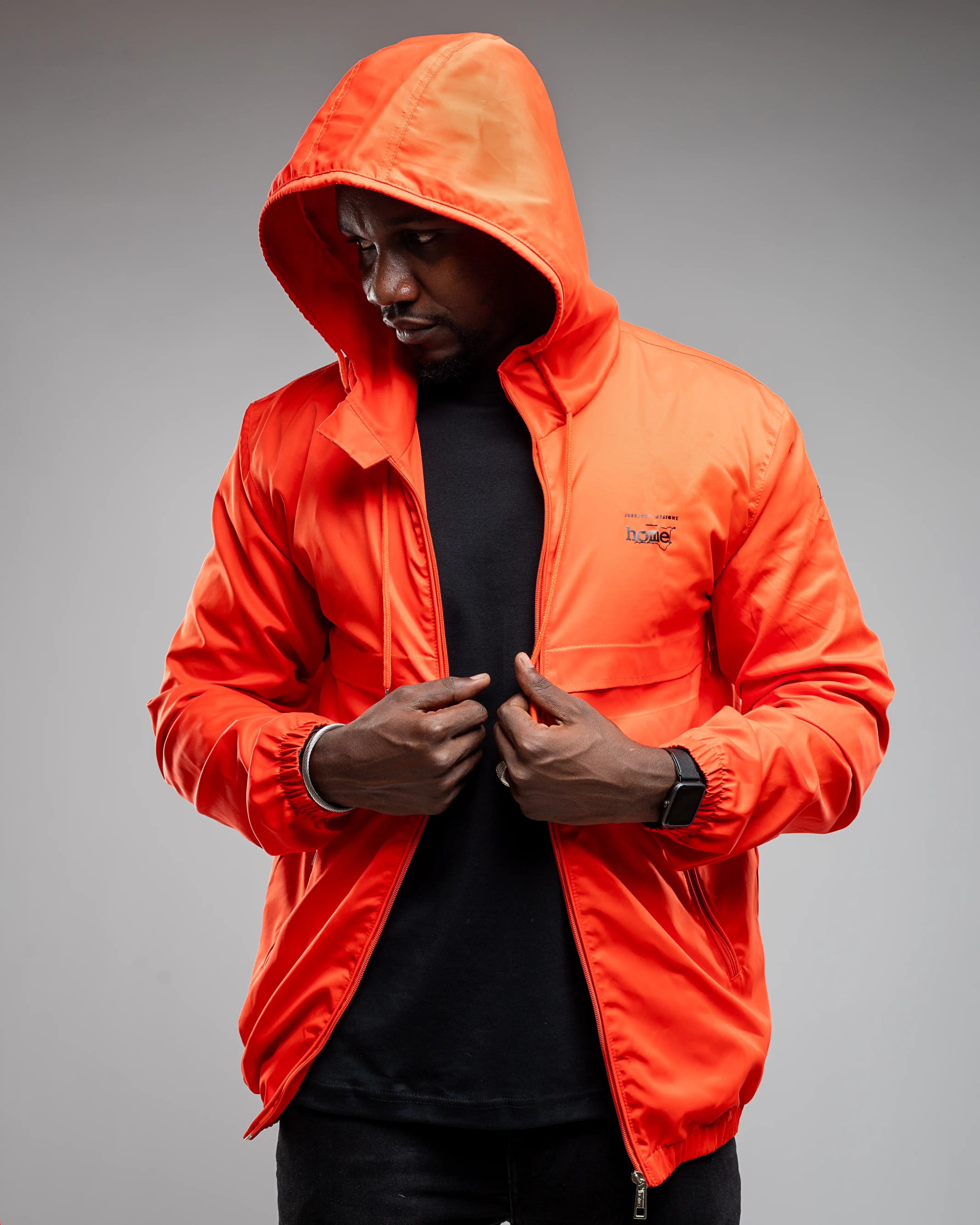 Zuma Bomber Jacket - Orange