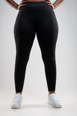 Cheeky Hi-Rise Leggings - Black