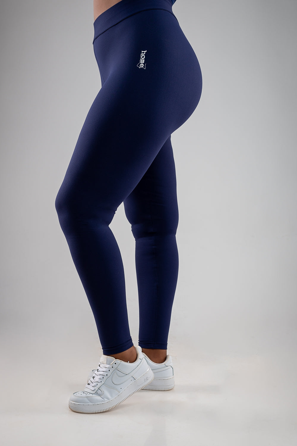 Cheeky Hi-Rise Leggings - Navy Blue