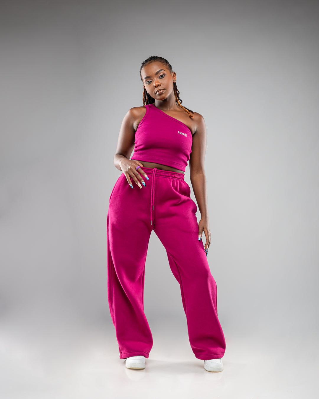 Womens Cosy Pants - Fuchsia