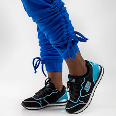 Cinched Sweatpants - Royal Blue