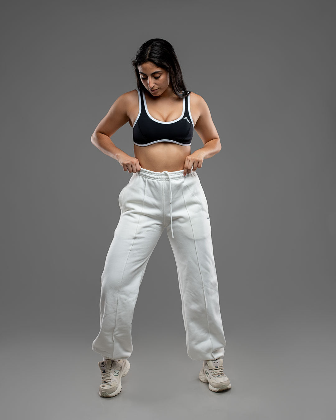 Uno Womens Sweatpants - White