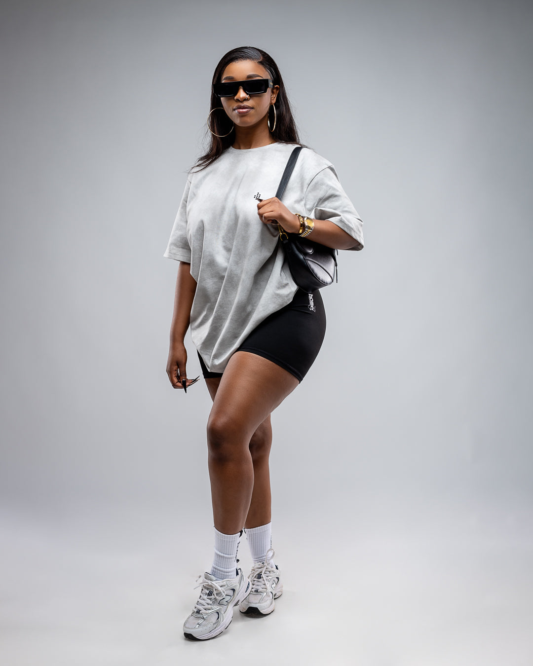 Acid Wash T-Shirt - Creamy White