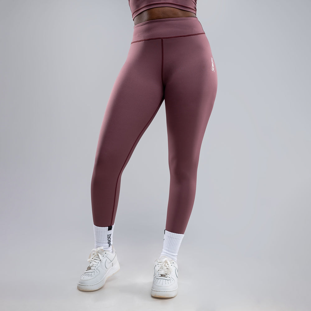 Cheeky Hi-Rise Leggings - Pansy Purple