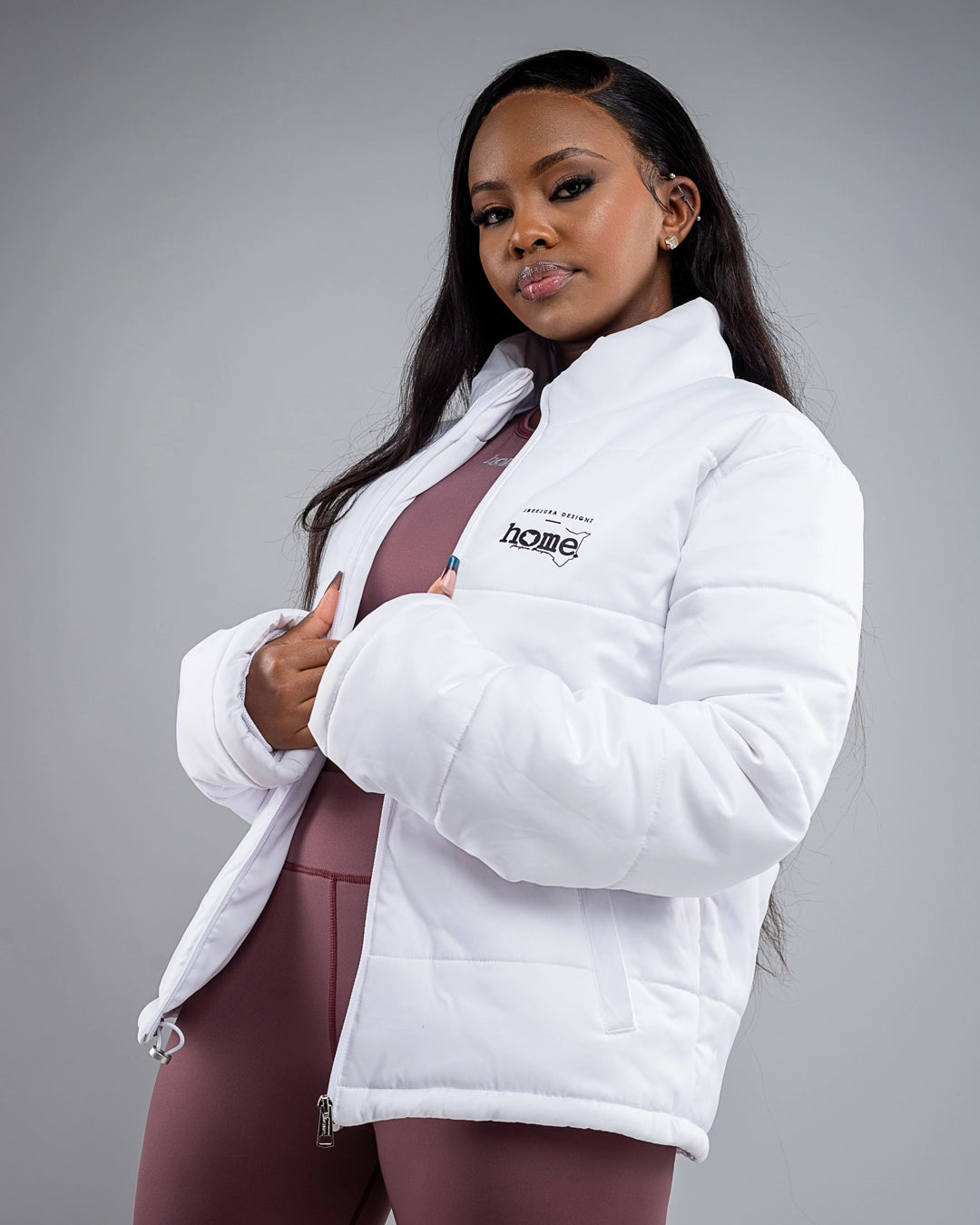 Puffer Jacket - White