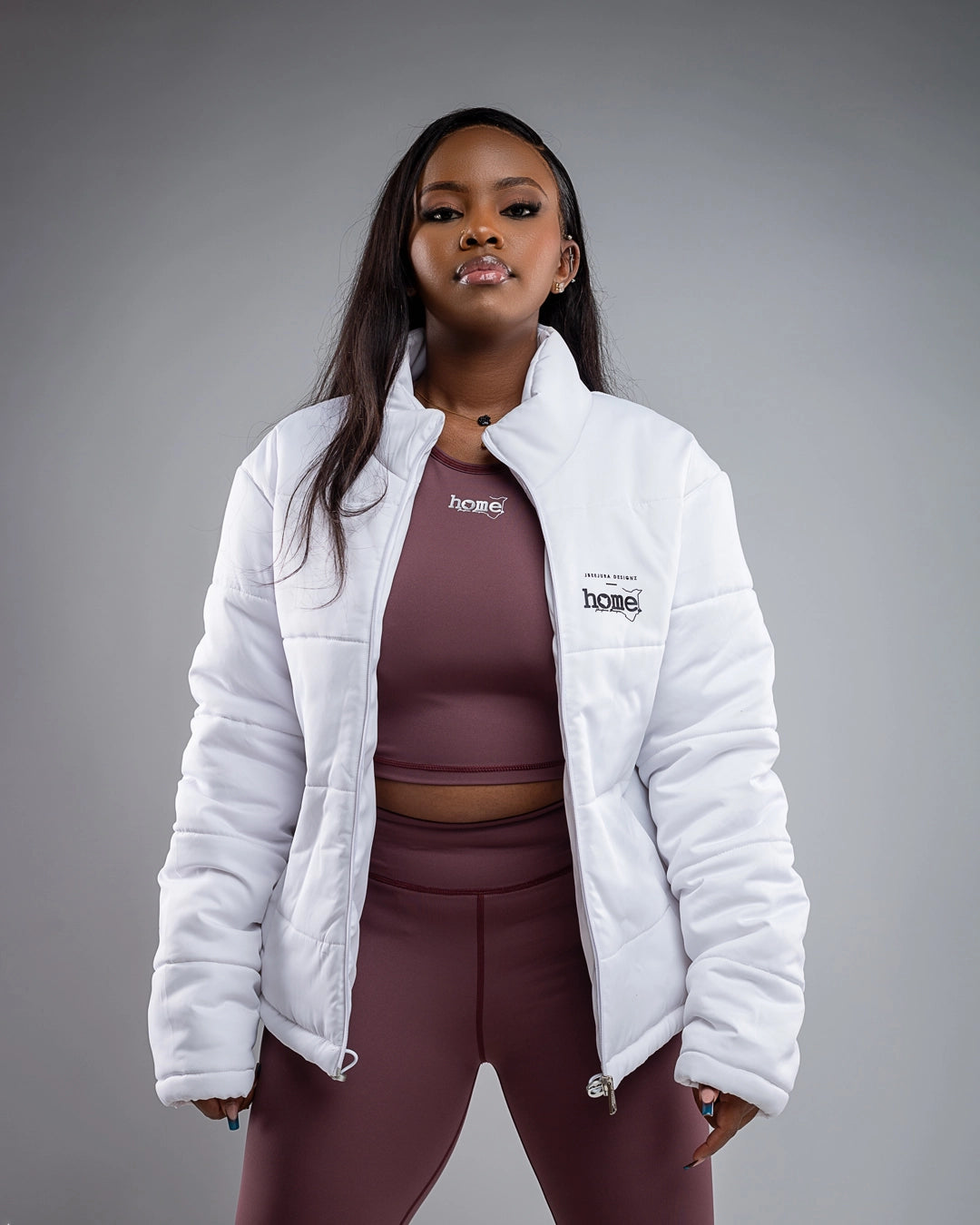 Puffer Jacket - White