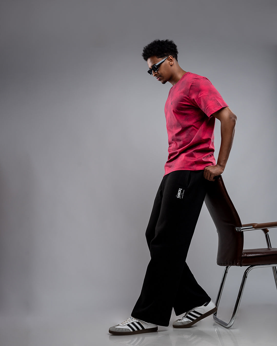 Acid Wash T-Shirt - Teaberry