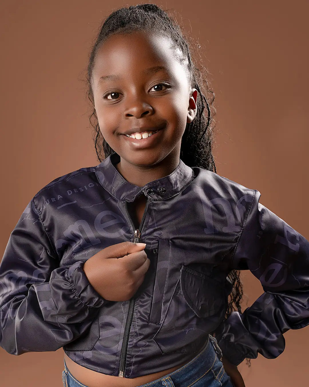Kids Amore Cropped Zuma Jacket