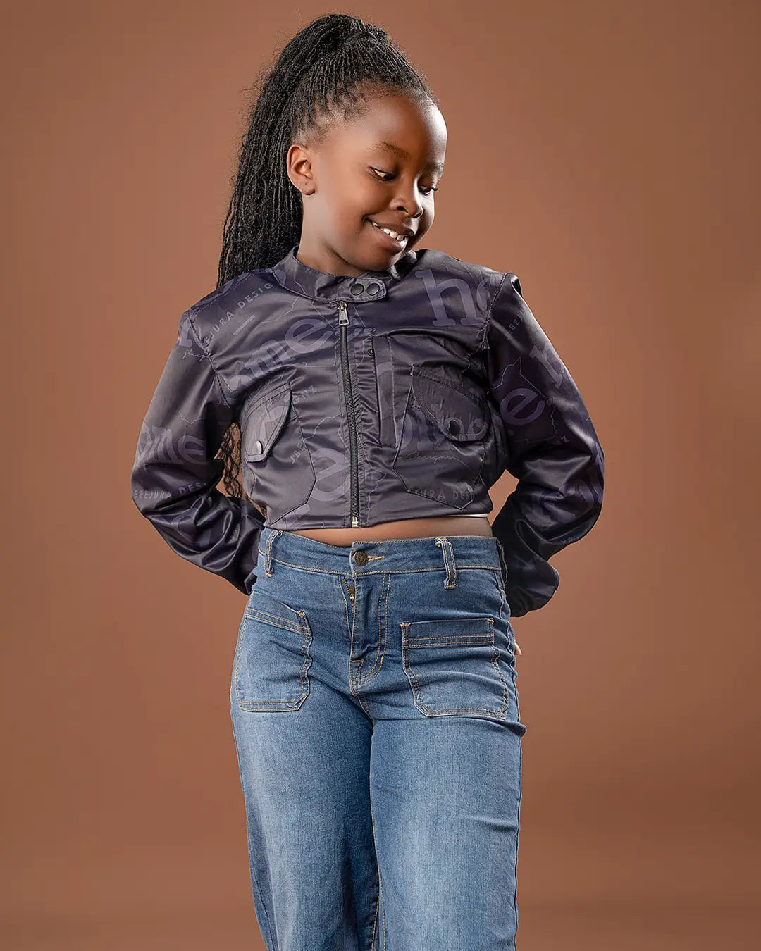 Kids Amore Cropped Zuma Jacket