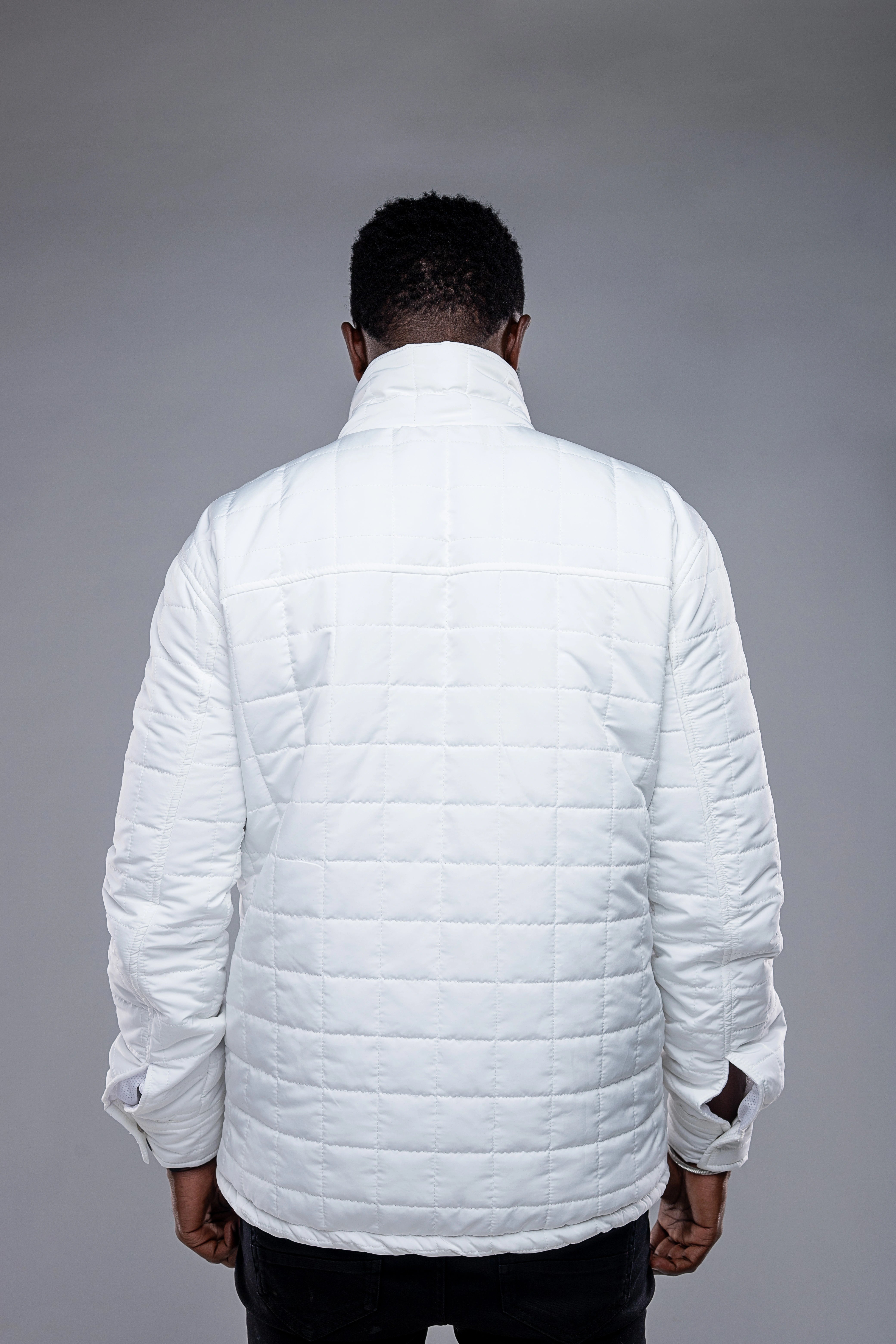 Long Luxe Jacket – White