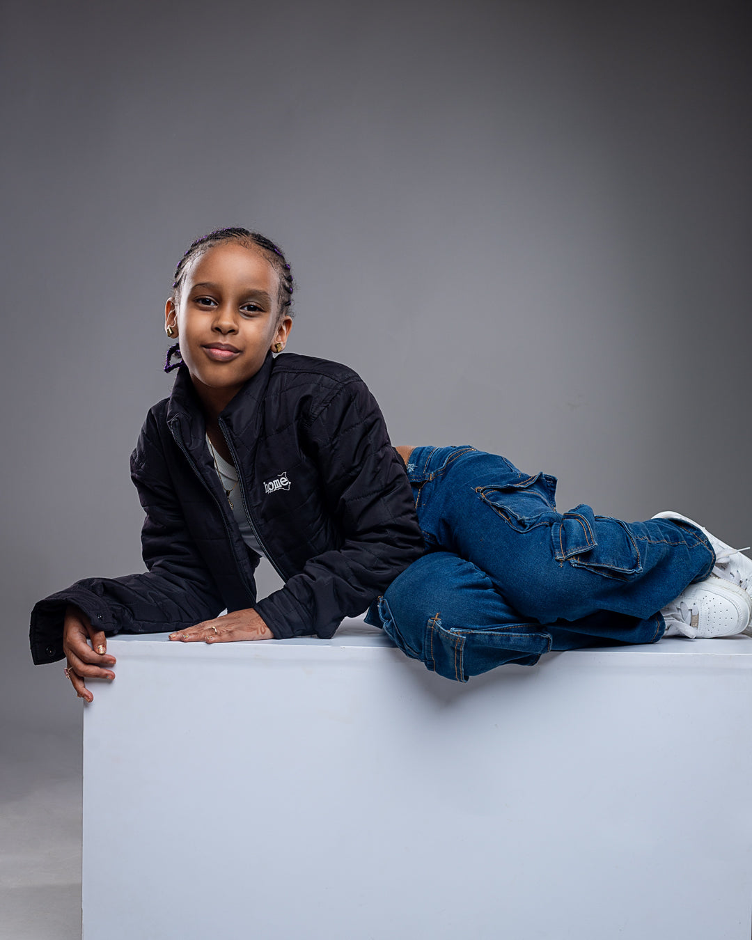 Kids Luxe Jacket - Black
