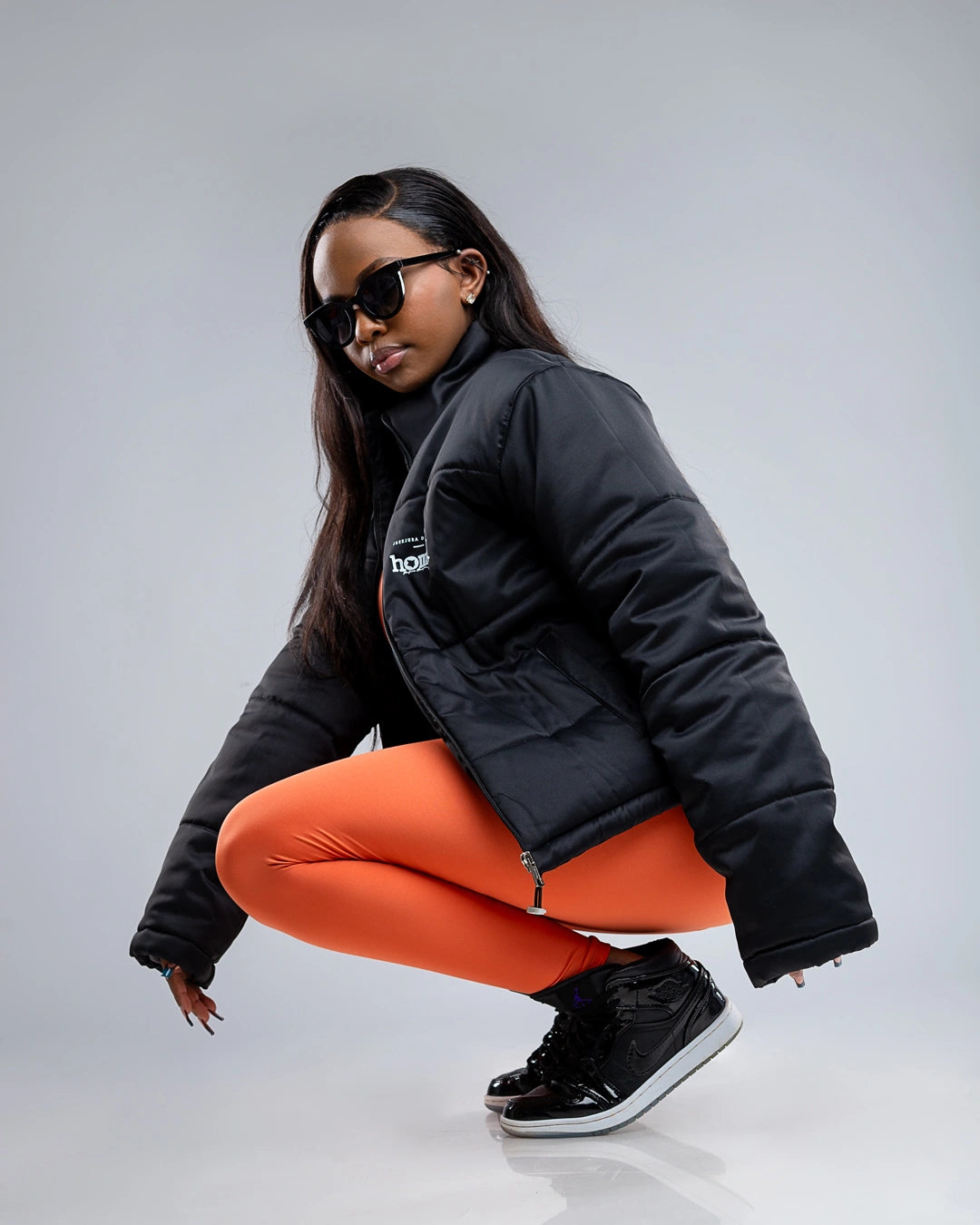 Puffer Jacket - Black