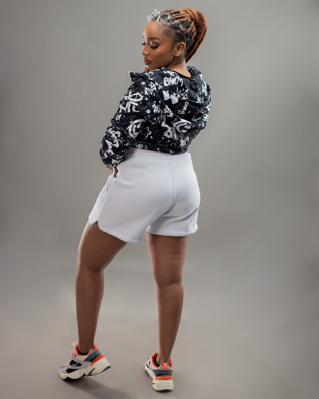 Ink Riot Zuma Cropped Jacket - Black