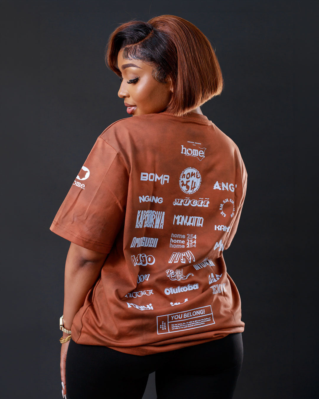 Acid Wash T-Shirt - Chestnut