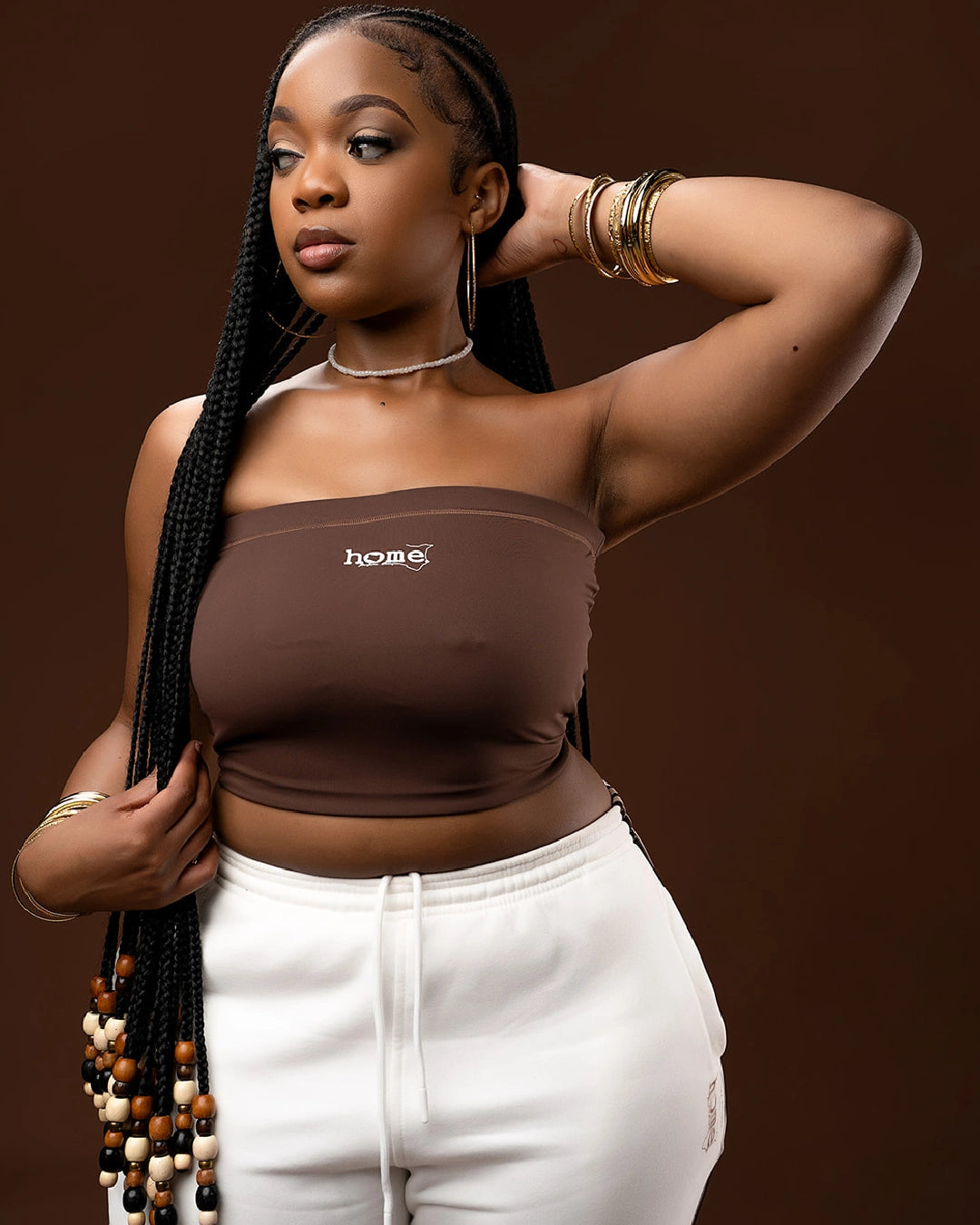 Cheeky Bandeau - Chocolate Brown