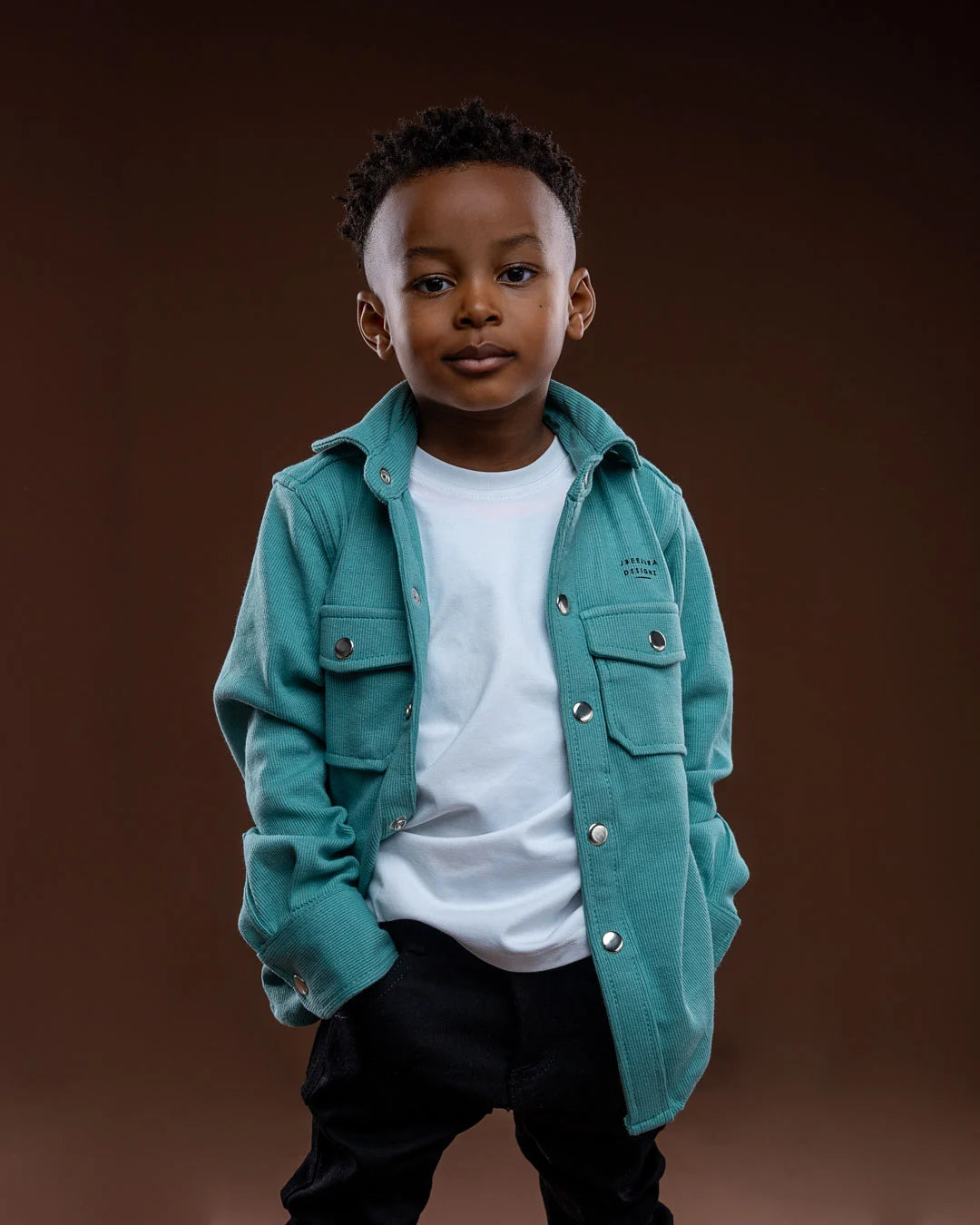 Kids Stature Shirt - Cyan