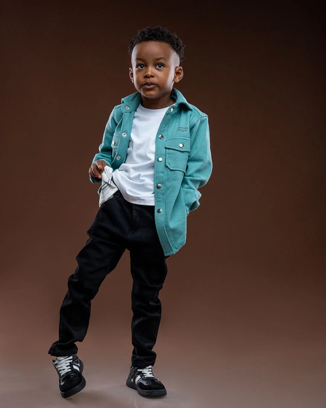 Kids Stature Shirt - Cyan
