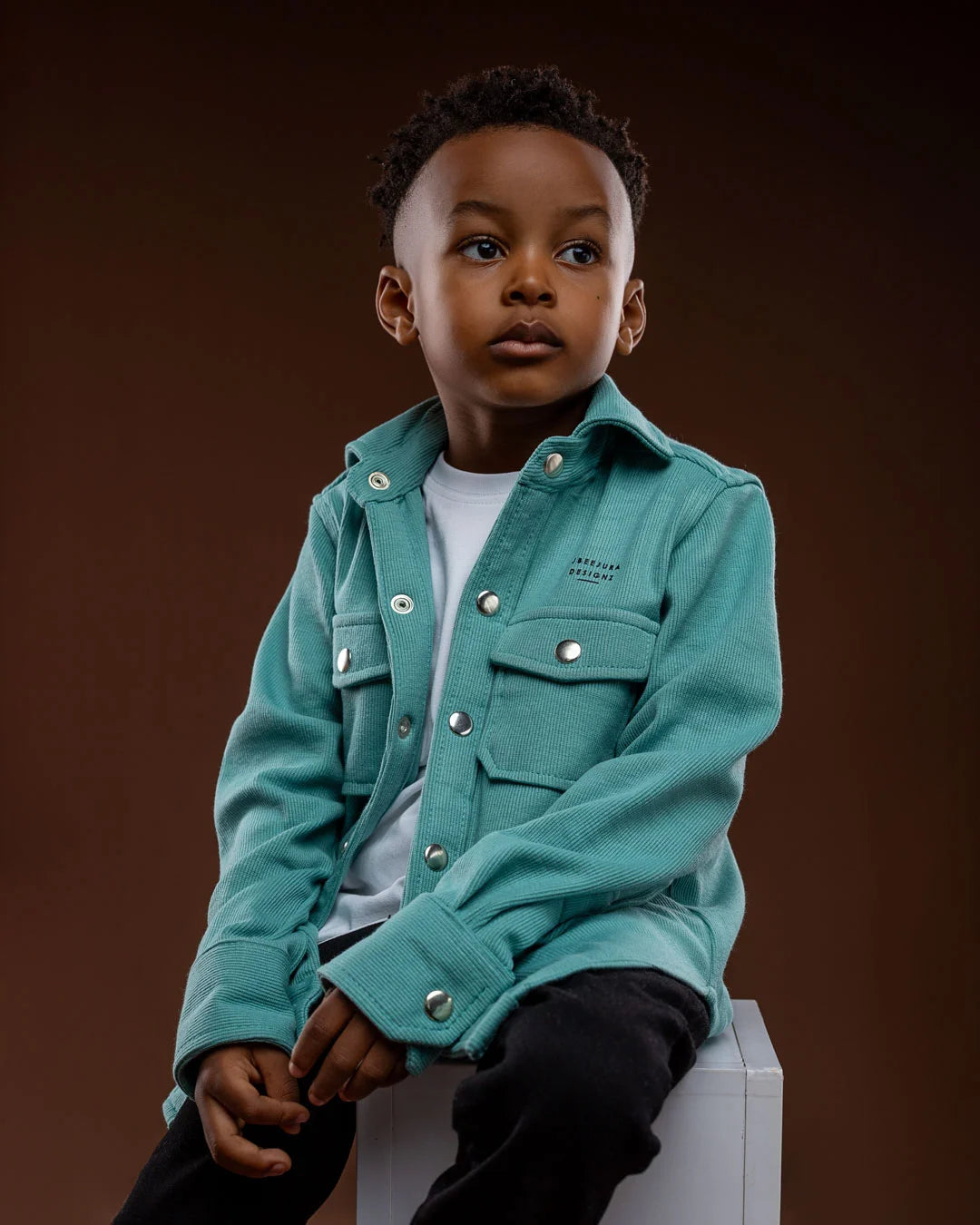 Kids Stature Shirt - Cyan