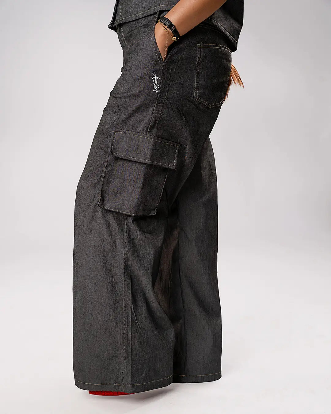 Cloud Cargo Set – Night Denim