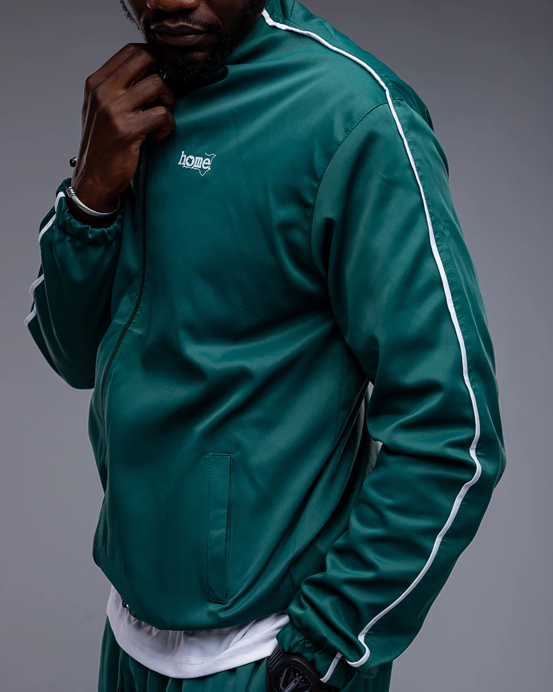 Rich Green Haven Matching Set – Men’s Fit (Classic Jacket & Pants)