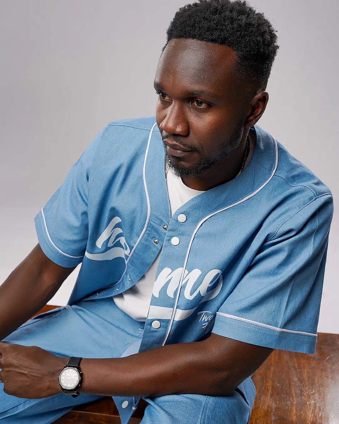 Aero Baseball Shirt – Denim Air